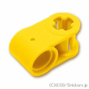 レゴ パーツ テクニック 軸/ピンコネクター - 垂直 [ Yellow / イエロー ] | LEGO純正品の バラ 売り