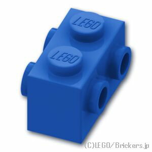 レゴ パーツ ブロック 1 x 2 - 2面スタッド [ Blue / ブルー ]  LEGO純正品の バラ 売り