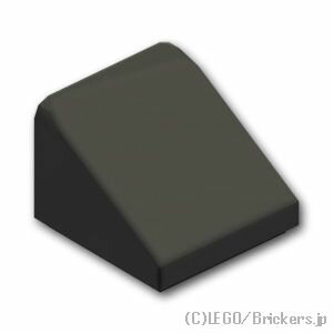 レゴ パーツ スロープ 30°- 1 x 1 x 2/3 [ Black / ブラック ] | LEGO純正品の バラ 売り