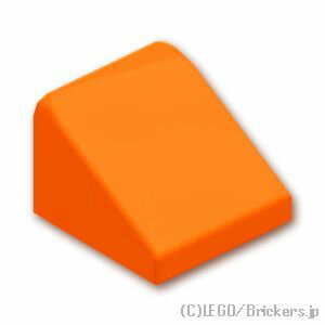 レゴ パーツ スロープ ブロック 1 x 1 x 2/3/30° [Orange/オレンジ] | LEGO純正品の バラ 売り