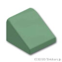 レゴ パーツ スロープ 30°- 1 x 1 x 2/3 [ Sand Green / サンドグリーン ] | LEGO純正品の バラ 売り