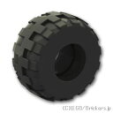 レゴ パーツ タイヤ 24 x 12R - バルーン [ Black / ブラック ] | LEGO純正品の バラ 売り