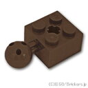 レゴ パーツ テクニック ブロック 2 x 2 - ボールジョイント [ Dark Brown / ダークブラウン ] | LEGO純正品の バラ 売り