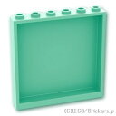 レゴ パーツ パネル 1 x 6 x 5 [ Light Aqua / ライトアクア ]  LEGO純正品の バラ 売り