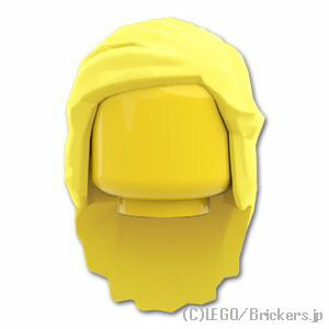 レゴ パーツ ミニフィグ ヘア - フレンチ編 [ Bt,Lt Yellow / ブライトライトイエロー ] | LEGO純正品の バラ 売り