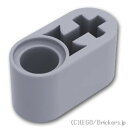 レゴ パーツ テクニック リフトアーム 1 x 2 - 軸/ピン穴 [ Light Bluish Gray / グレー ] | LEGO純正品の バラ 売り