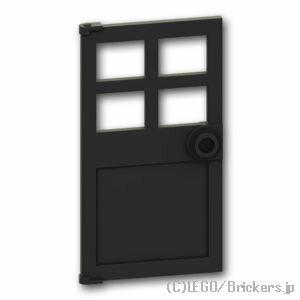 レゴ パーツ ドア 1 x 4 x 6 [ Black / ブラック ] | LEGO純正品の バラ 売り