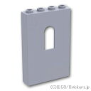 レゴ パーツ ウォールパネル 1 x 4 x 6 - 城壁 [ Light Bluish Gray / グレー ] | LEGO純正品の バラ 売り