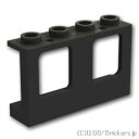 レゴ パーツ ウィンドウ パネル 1 x 4 x 2 [ Black / ブラック ]  LEGO純正品の バラ 売り