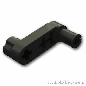レゴ パーツ テクニック リフトアーム 1 x 3 - クランク薄型（新） [ Black / ブラック ] | LEGO純正品の バラ 売り
