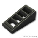 レゴ パーツ グリル スロープ - 2 x 1 x 2/3 [ Black / ブラック ] | LEGO純正品の バラ 売り