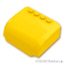 レゴ パーツ ウィンドスクリーン 5 x 6 x 2 - カーブ [ Yellow / イエロー ] | LEGO純正品の バラ 売り