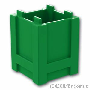 レゴ パーツ コンテナ・ボックス [ Green / グリーン ] | LEGO純正品の バラ 売り 1