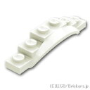 レゴ パーツ カー マッドガード 6 x 1 1/2 x 1 [ White / ホワイト ] | LEGO純正品の バラ 売り