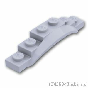 レゴ パーツ カー マッドガード 6 x 1 1/2 x 1 [ Light Bluish Gray / グレー ]  LEGO純正品の バラ 売り