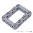 レゴ パーツ テクニック リフトアーム 5 x 7 - オープンセンター Light Bluish Gray / グレー LEGO純正品の バラ 売り