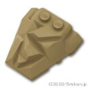 レゴ パーツ ウェッジ 4 x 4 - ポリゴン [ Dark Tan / ダークタン ] | LEGO純正品の バラ 売り