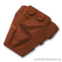 レゴ パーツ ウェッジ 4 x 4 - ポリゴン [ Reddish Brown / ブラウン ] | LEGO純正品の バラ 売り