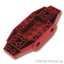 レゴ パーツ ビークルベース 4 x 10 x 1 2/3 - ピン穴付き [ Dark Red / ダークレッド ] | LEGO純正品の バラ 売り