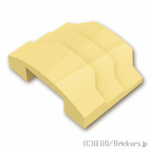 レゴ パーツ ウェッジ 4 x 3 - 3断層 [ Tan / タン ] | LEGO純正品の バラ 売り