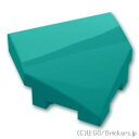 レゴ パーツ ウェッジ 2 x 2 [ Dark Turquoise / ダークターコイズ ] | LEGO純正品の バラ 売り