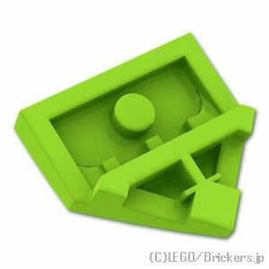 レゴ パーツ ウェッジ 2 x 2 [ Lime / ライム ]  LEGO純正品の バラ 売り