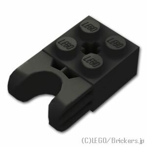 レゴ パーツ テクニック ブロック 2 x 2 - ボールソケット [ Black / ブラック ] | LEGO純正品の バラ 売り