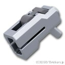 レゴ パーツ タイルシューター - ダークグレートリガー [ Flat Silver / フラットシルバー ]  LEGO純正品の バラ 売り