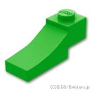 レゴ パーツ アーチ 1 x 3 - 逆 [ Bt,Green / ブライトグリーン ] | LEGO純正品の バラ 売り