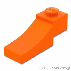 レゴ パーツ 逆ハーフ アーチ 1 x 3 [ Reddish Orange / レディッシュオレンジ ] | LEGO純正品の バラ 売り