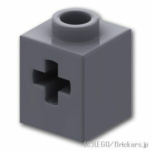 レゴ パーツ テクニック ブロック 1 x 1 - 十字軸穴  | LEGO純正品の バラ 売り