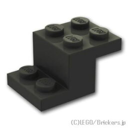 レゴ パーツ ブラケット 3 x 2 x 1 - 1/3 - 十字軸穴 [ Black / ブラック ] | LEGO純正品の バラ 売り