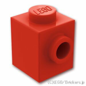●レゴ パーツ - ブロック-スタッド ●商品名：ブロック 1 x 1 - 1面スタッド ●色：[Red / レッド] ●エレメント ID：4558886 ●デザイン ID：87087