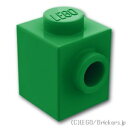 レゴ パーツ ブロック 1 x 1 - 1面スタッド [ Green / グリーン ] | LEGO純正品の バラ 売り