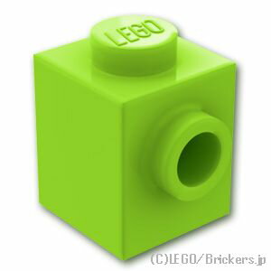 レゴ パーツ ブロック 1 x 1 - 1面スタッド [ Lime / ライム ] | LEGO純正品の バラ 売り