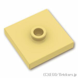 レゴ パーツ タイル 2 x 2 - センタースタッド [ Tan / タン ] | LEGO純正品の バラ 売り