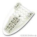 レゴ パーツ 航空機 胴体前方 6 x 10 - ボトム [ White / ホワイト ]  LEGO純正品の バラ 売り