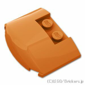 レゴ パーツ ウェッジ 3 x 4 x 2/3 - 3面カーブ [ Dark Orange / ダークオレンジ ] | LEGO純正品の バラ 売り