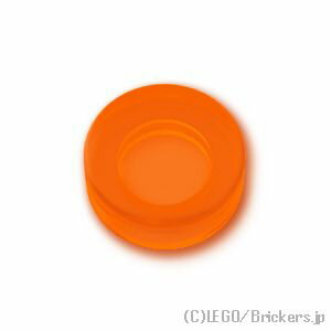 レゴ パーツ タイル 1 x 1 - ラウンド [ Tr,Orange / トランスオレンジ ] | LEGO純正品の バラ 売り
