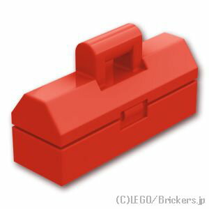 レゴ パーツ 工具箱 [ Red / レッド ] | LEGO純正品の バラ 売り