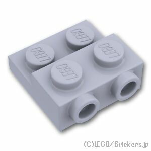 쥴 ѡ ץ졼 2 x 2 x 2/3 - ¦̥å [ Light Bluish Gray / 졼 ] | LEGO...