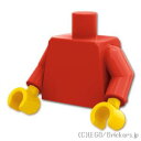 レゴ パーツ トルソー [ Red / レッド ] | LEGO純正品の バラ 売り