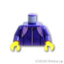 レゴ パーツ トルソー - ミディアムラベンダーショルダーのジャージ  | LEGO純正品の バラ 売り