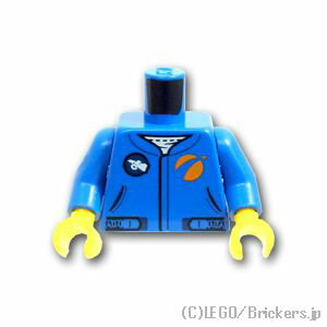 レゴ パーツ トルソー - 衛星ロゴの作業服  | LEGO純正品の バラ 売り