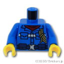 レゴ パーツ トルソー - ワイルドライフレスキューユニフォーム Blue / ブルー LEGO純正品の バラ 売り