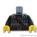 レゴ パーツ トルソー - バイキングの鉄の鎧 [ Dark Bluish Gray / ダークグレー ] | LEGO純正品の バラ 売り