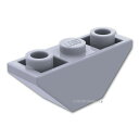 レゴ パーツ 逆スロープ 45°2面 - 3 x 1 [ Light Bluish Gray / グレー ] | LEGO純正品の バラ 売り