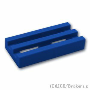 レゴ パーツ タイル 1 x 2 - グリル [ Blue / ブルー ] | LEGO純正品の バラ 売り