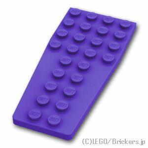 レゴ パーツ ウェッジプレート 4 x 9 [ Dark Purple / ダークパープル ]  LEGO純正品の バラ 売り