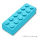 レゴ 基本 パーツ ブロック 2 x 6 [Md,Azure/ミディアムアズール] | LEGO純正品の バラ 売り